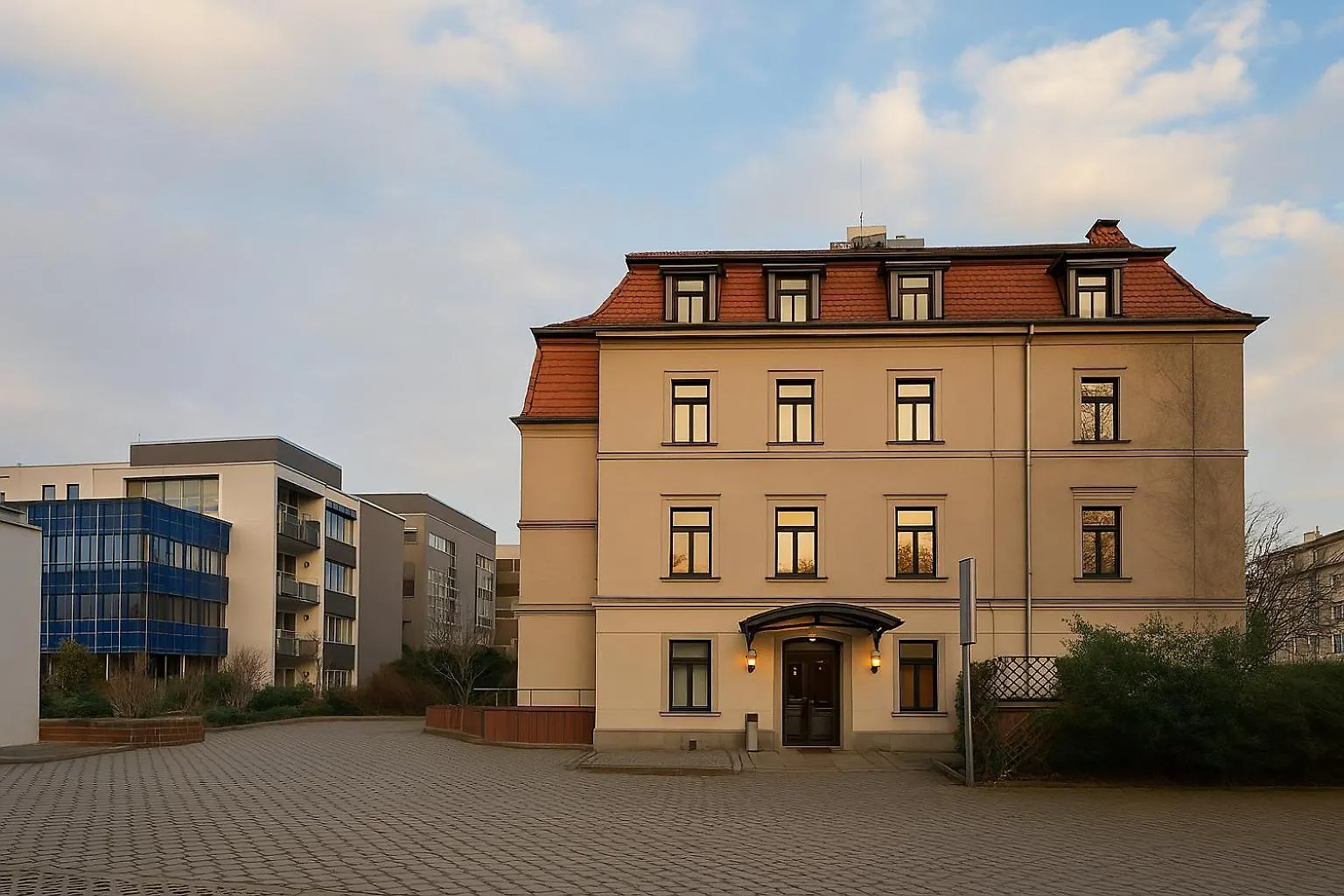 Hotel Villa Kipping Am Hauptbahnhof Drezda